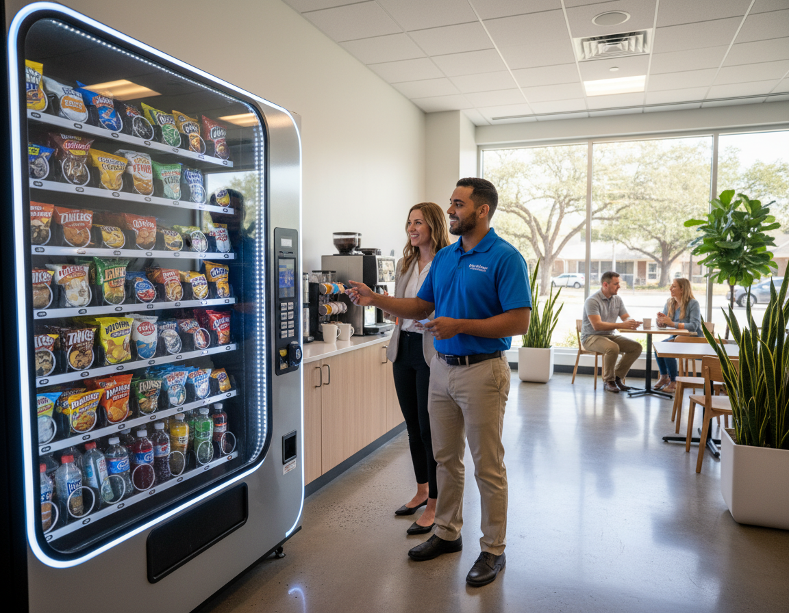 Break Room Vending Services Mckinney TX Explained: In-Depth Guide