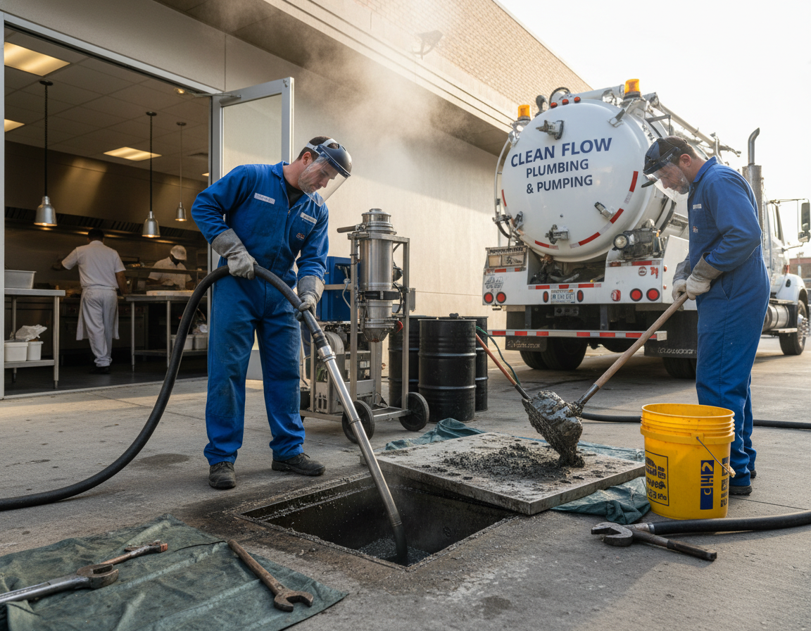 Local Experts Share Insights on Grease Trap Pumping Burbank