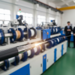 All-Dielectric Cable Construction on an FTTH Production Line