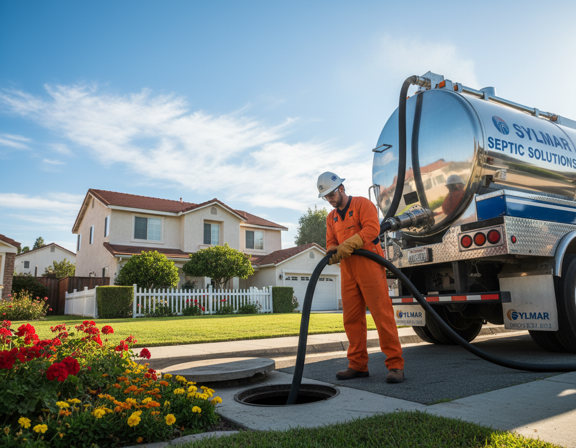 How Septic Tank Pumping Sylmar Addresses Inlet and Outlet Issues