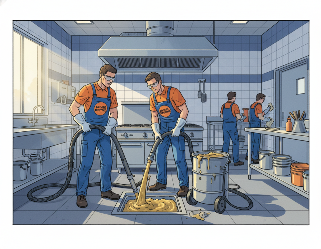 Emergency Grease Trap Cleaning Services in Newhall