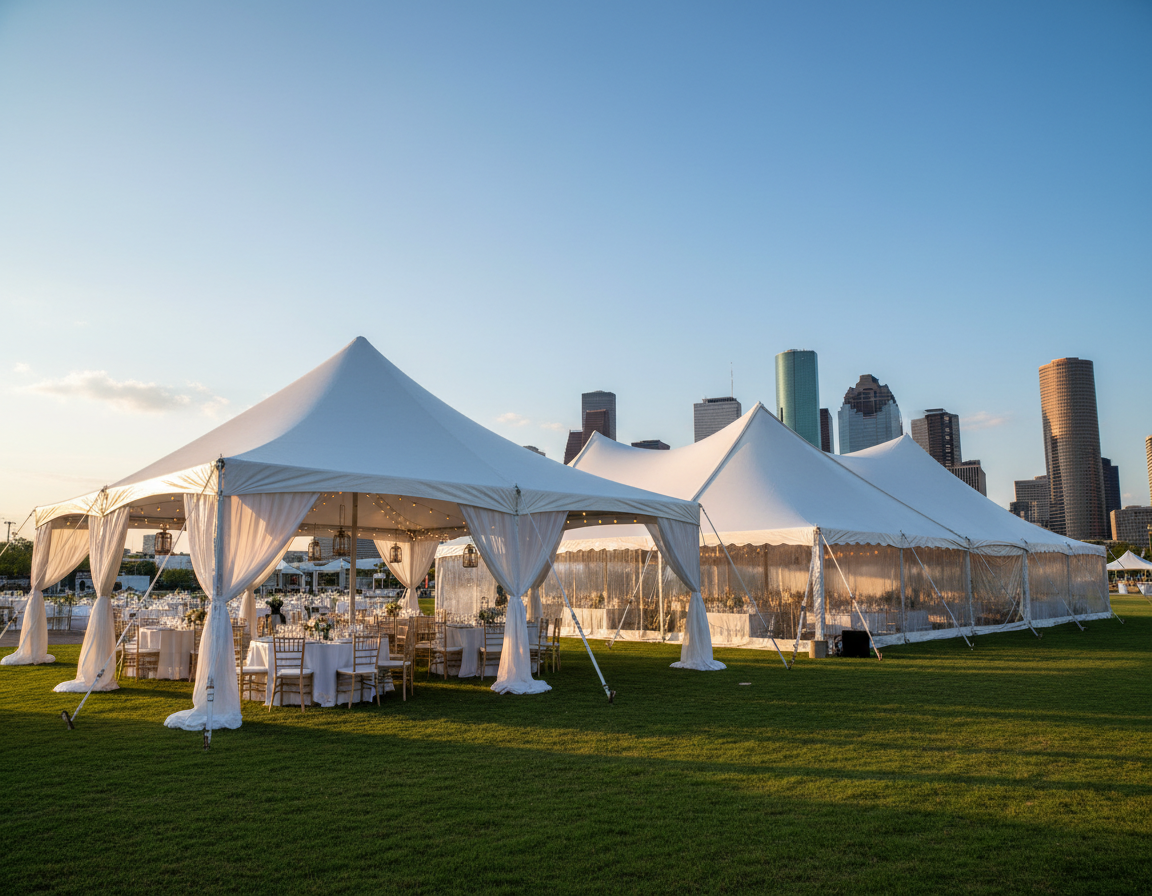 Large Event Tent Rentals for Corporate Gatherings, Festivals, and Community Events