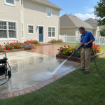 Before And After Pressure Washing House in Medford OR