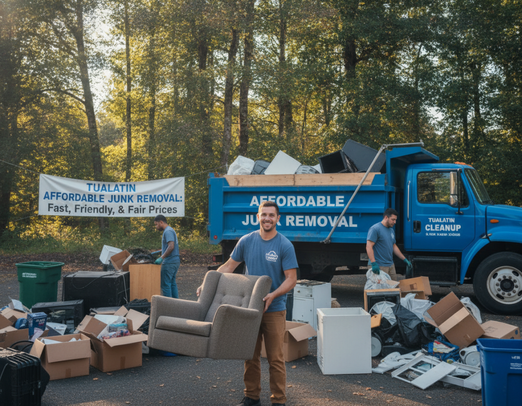 Yard Waste Cleanup Made Affordable – Tualatin’s Cheap Junk Haulers