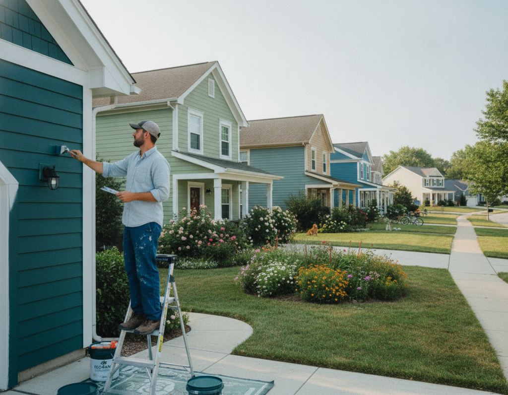 Key Factors to Consider When Hiring Residential Exterior Painters Centerville OH